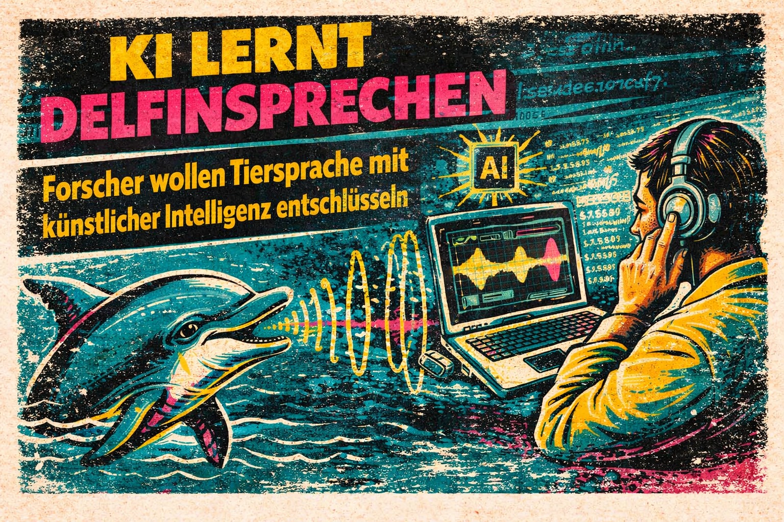 KI LERNT DELFINSPRECHEN
